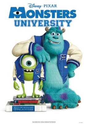 Monsters University - Pixar klassiker 14 i gruppen ÖVRIGT / Film DVD hos Bengans Skivbutik AB (843790)