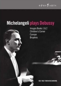 Debussy - Michelangeli Plays i gruppen ÖVRIGT / Musik-DVD & Bluray hos Bengans Skivbutik AB (882764)