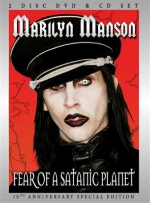 Marilyn Manson - Fear Of A Satanic Planet Dvd/Cd i gruppen Minishops / Marilyn Manson hos Bengans Skivbutik AB (882797)