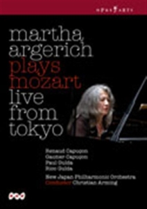 Martha Argerich - Plays Mozart i gruppen ÖVRIGT / Musik-DVD & Bluray hos Bengans Skivbutik AB (889515)