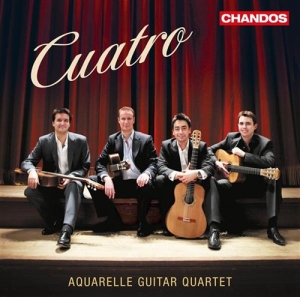Aquarelle Guitar Quartet - Cuatro i gruppen Externt_Lager / Naxoslager hos Bengans Skivbutik AB (923637)