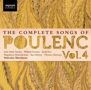 Poulenc - Songs Vol 4 i gruppen Externt_Lager / Naxoslager hos Bengans Skivbutik AB (923683)