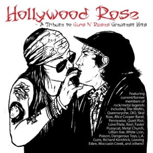 Blandade Artister - Hollywood Rose: A Tribute To Guns N i gruppen CD / Hårdrock/ Heavy metal hos Bengans Skivbutik AB (928679)