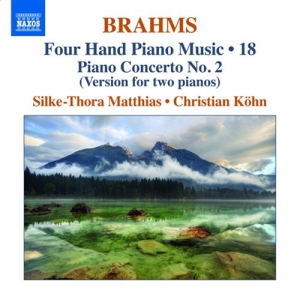 Brahms - Four Hand Piano Music Vol 18 i gruppen Externt_Lager / Naxoslager hos Bengans Skivbutik AB (945547)
