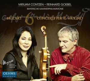 Mozart - 6 Concerti Per Violino i gruppen Externt_Lager / Naxoslager hos Bengans Skivbutik AB (945588)