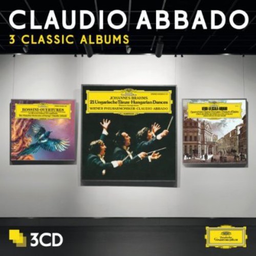 Claudio Abbado - Three Classic Albums i gruppen CD / Klassiskt hos Bengans Skivbutik AB (945955)