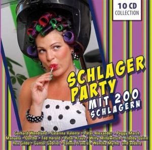Blandade Artister - Schlagerparty Mit 200 Schlagern i gruppen CD / Dansband/ Schlager hos Bengans Skivbutik AB (954548)