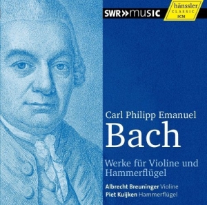 Cpe Bach - Works For Violin i gruppen Externt_Lager / Naxoslager hos Bengans Skivbutik AB (985872)