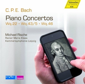Cpe Bach - Piano Concertos i gruppen Externt_Lager / Naxoslager hos Bengans Skivbutik AB (985873)