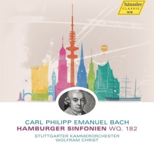 Cpe Bach - Hamburger Sinfonien i gruppen Externt_Lager / Naxoslager hos Bengans Skivbutik AB (985874)