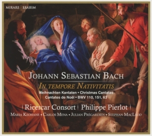 Bach Johann Sebastian - In Temporer Nativitatis i gruppen CD / Klassiskt,Övrigt hos Bengans Skivbutik AB (985883)
