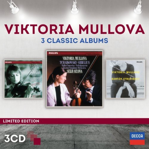 Mullova Viktoria Violin - Three Classic Albums (Ltd 3Cd) i gruppen CD / Klassiskt hos Bengans Skivbutik AB (986464)