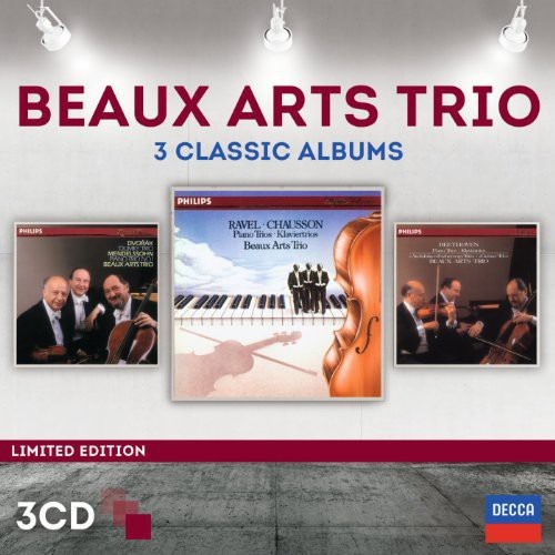 Beaux Arts Trio - Three Classic Albums (Ltd 3Cd) i gruppen CD / Klassiskt hos Bengans Skivbutik AB (986466)