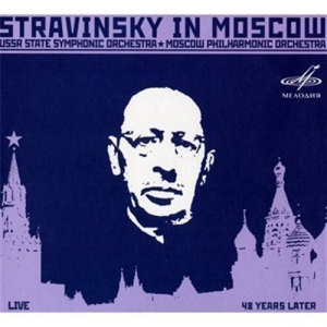 Stravinsky Igor - Stravinsky In Moscow i gruppen Externt_Lager / Naxoslager hos Bengans Skivbutik AB (986915)