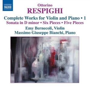 Respighi - Works For Violin i gruppen Externt_Lager / Naxoslager hos Bengans Skivbutik AB (986941)