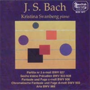 Bach Johann Sebastian - Partita Nr 3 i gruppen Externt_Lager / Naxoslager hos Bengans Skivbutik AB (991689)