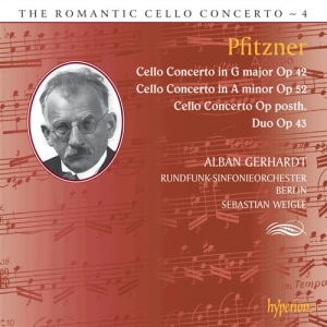 Pfitzner - Romantic Cello Concerto Vol 4 i gruppen Externt_Lager / Naxoslager hos Bengans Skivbutik AB (997049)