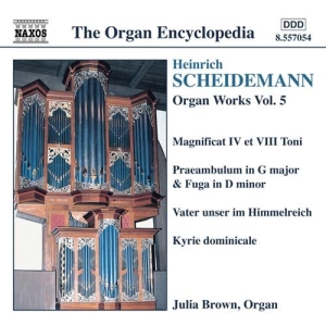 Scheidemann Heinrich - Organ Works Vol 5 i gruppen Externt_Lager / Naxoslager hos Bengans Skivbutik AB (998382)