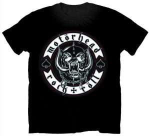 Motorhead Biker Badge Mens T Shirt i gruppen ÖVRIGT / Merch T-shirts / T-shirt Kampanj hos Bengans Skivbutik AB (V-2626344)