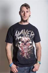 Slayer Skull Clench Mens T Shirt in the group OTHER / Merchandise at Bengans Skivbutik AB (V-2628845)