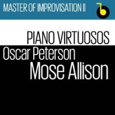 Peteson Oscar And Mose Allison - Master Of Improvisation Ii i gruppen CD / Jazz hos Bengans Skivbutik AB (1161148)