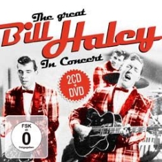 Haley Bill - Great Bill Haley In Concert (2Cd+Dv i gruppen CD / Pop-Rock hos Bengans Skivbutik AB (1173407)