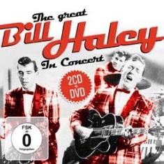 Haley Bill - Great Bill Haley In Concert (2Cd+Dv i gruppen ÖVRIGT / Övrigt / aub hos Bengans Skivbutik AB (1173407)
