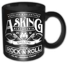 Asking Alexandria - Rock N Roll Ceramic Boxed Mug