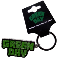 Green day - Band logo keychain