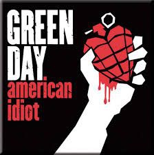 Green Day - Green Day Fridge Magnet: American Idiot i gruppen Kampanjer / BlackFriday2020 hos Bengans Skivbutik AB (1556195)