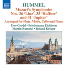 Mozart W A (Arr. Hummel) - Symphonies Nos. 35, 36 & 41