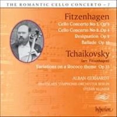 Fitzenhagen / Tchaikovsky - The Romantic Cello Concerto, Vol. 7