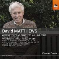 Matthews David - Complete String Quartets, Vol. 4
