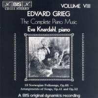 Grieg Edvard - Complete Piano Music Vol 8