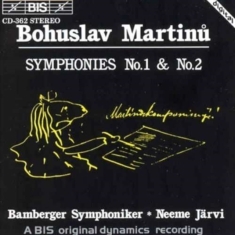 Martinu Bohuslav - Symphony 1/2