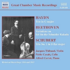 Haydn/Beethoven/Schubert - Trios