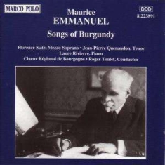 Emmanuel Maurice - Songs Of Burgundy
