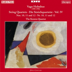 Holmboe Vagn - String Quartet Vol 4