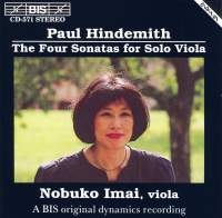 Hindemith Paul - 4 Son For Solo Vla