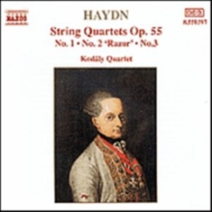 Haydn Joseph - String Quartets Op 55 1-3