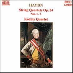 Haydn Joseph - String Quartets Op 54 1-3
