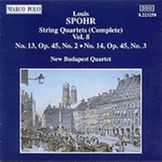 Spohr Louis - String Quartet Op45 2 3