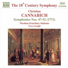 Cannabich Christian - Symphonies 47-52