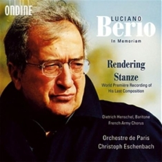 Berio Luciano - Rendering, Stanze