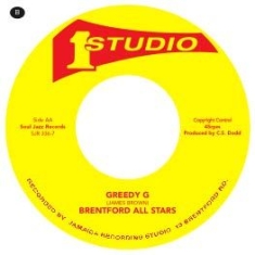 Brentford All Stars / Im & Sound Di - Greedy G / Love Jah i gruppen VINYL / Reggae hos Bengans Skivbutik AB (2032432)