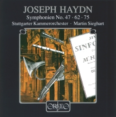 Haydn Joseph - Symphonies Nos. 47,62 & 75