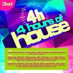 Blandade Artister - 4 Hours Of House i gruppen CD / Dans/Techno hos Bengans Skivbutik AB (2058293)
