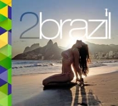 Blandade Artister - 2 Brazil i gruppen CD / Elektroniskt hos Bengans Skivbutik AB (2058294)