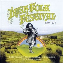 Blandade Artister - Irish Folk Festival Live 1974 i gruppen CD / Elektroniskt hos Bengans Skivbutik AB (2236288)
