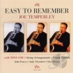 Temperley Joe - Easy To Remember i gruppen CD / Jazz/Blues hos Bengans Skivbutik AB (2236418)